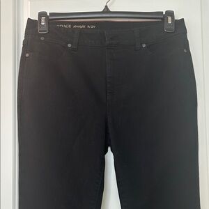 Talbots Heritage Black Straight-Leg Pants